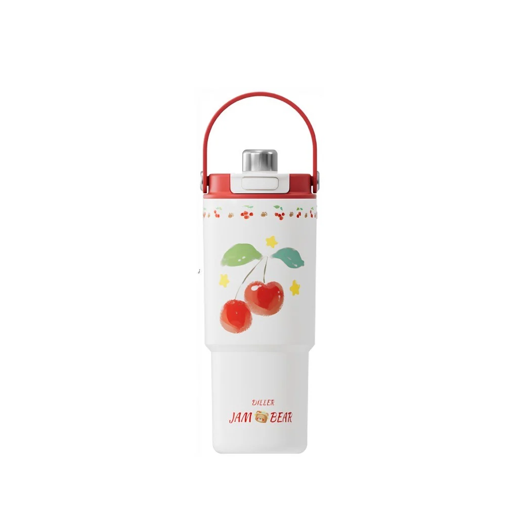 PASLANMAZ ÇELİK ÇİFT İÇİM DESENLİ TERMOS 900 ML