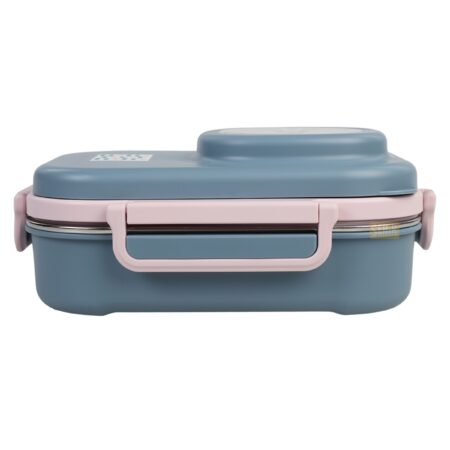 600ML LUNCHBOX YENİ KOLEKSİYON TEK KATLI 3 BÖLMELİ KASELİ ÇELİK SEFER TASI YEMEK KUTUSU