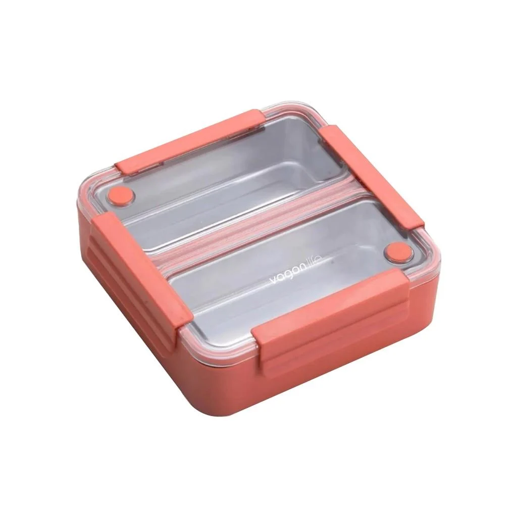 304 KALİTE PASLANMAZ ÇELİK İÇ BÖLMELİ SIZDIRMAZ LUNCH BOX