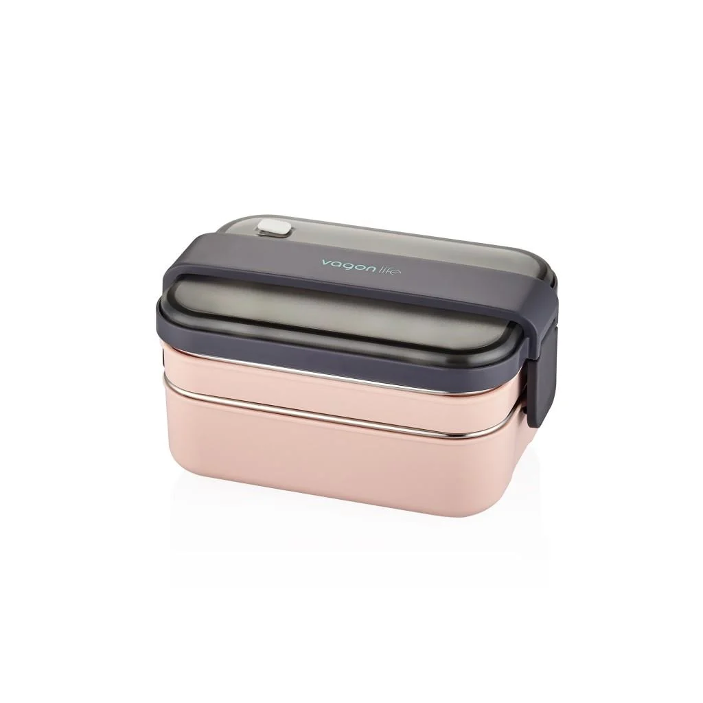 VAGONLİFE 1200ML 3 BÖLMELİ PASLANMAZ ÇELİK LUNCHBOX