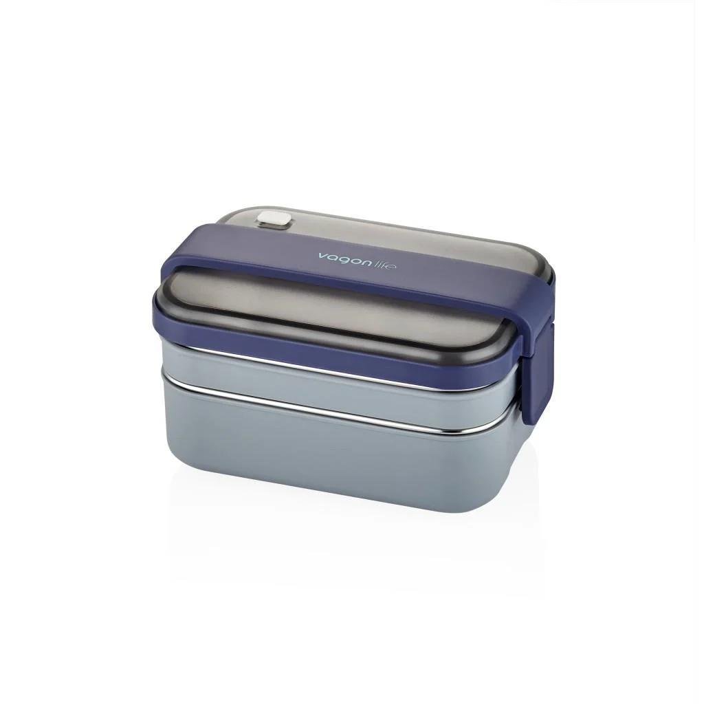 VAGONLİFE 1200ML 3 BÖLMELİ PASLANMAZ ÇELİK LUNCHBOX