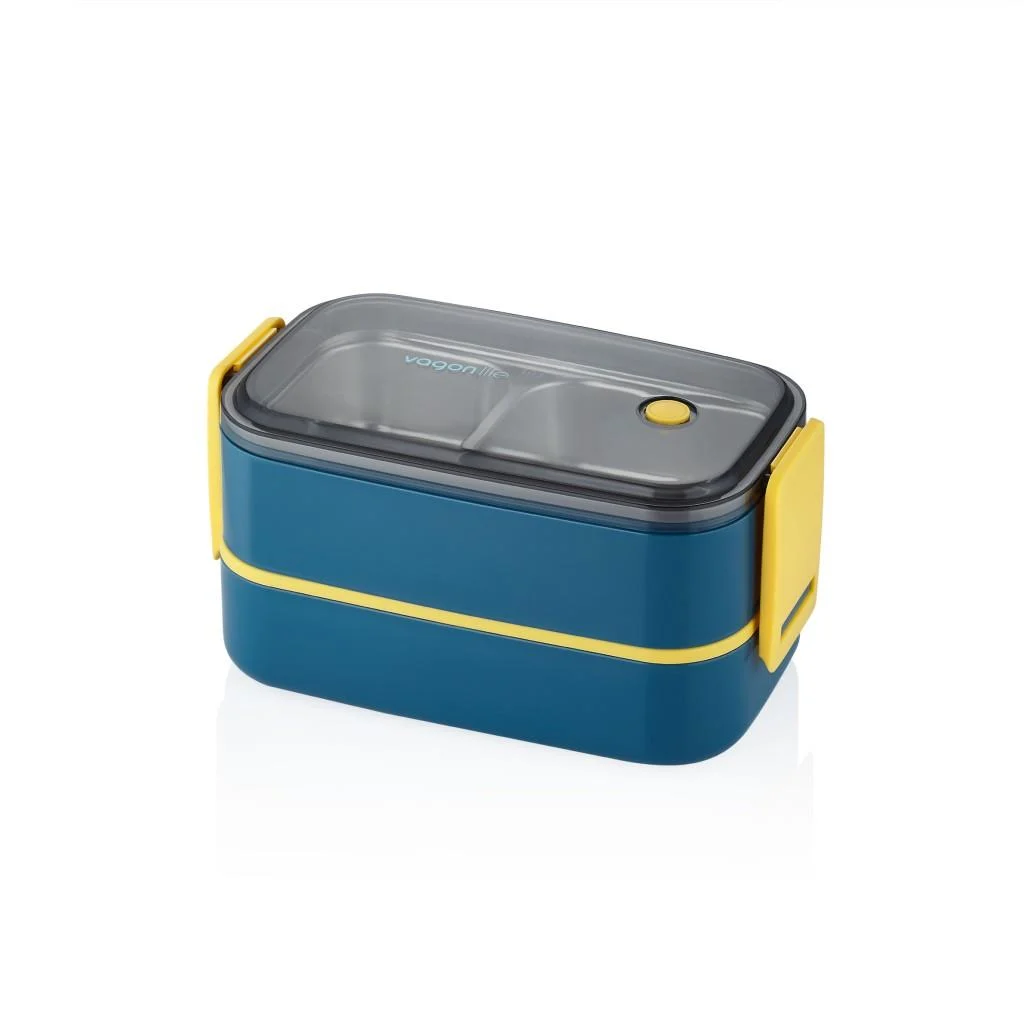VAGONLİFE 1400 ML 3 BÖLMELİ PASLANMAZ ÇELİK LUNCHBOX
