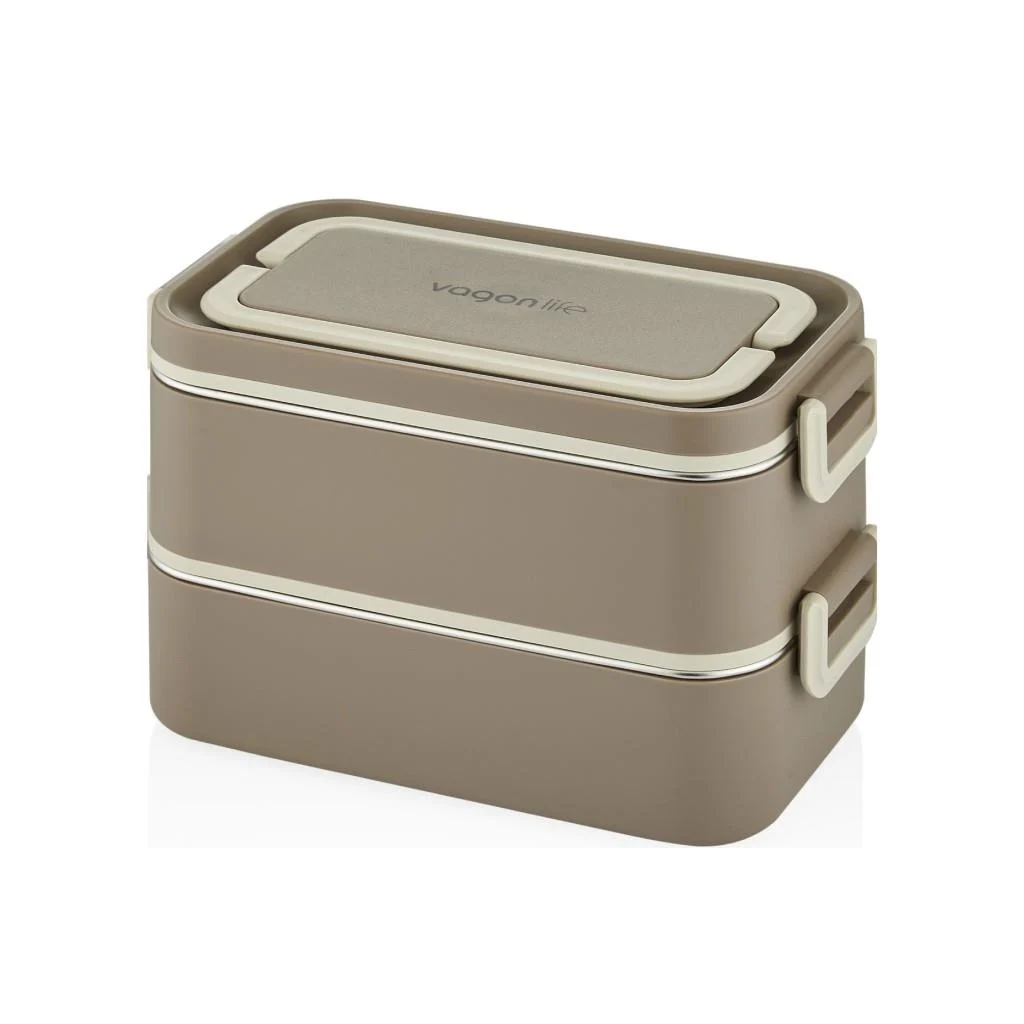 2000ML LUNCHBOX YENİ KOLEKSİYON 2 KATLI 3 BÖLMELİ MİNİ KASELİ ÇELİK SEFER TASI YEMEK KUTUSU